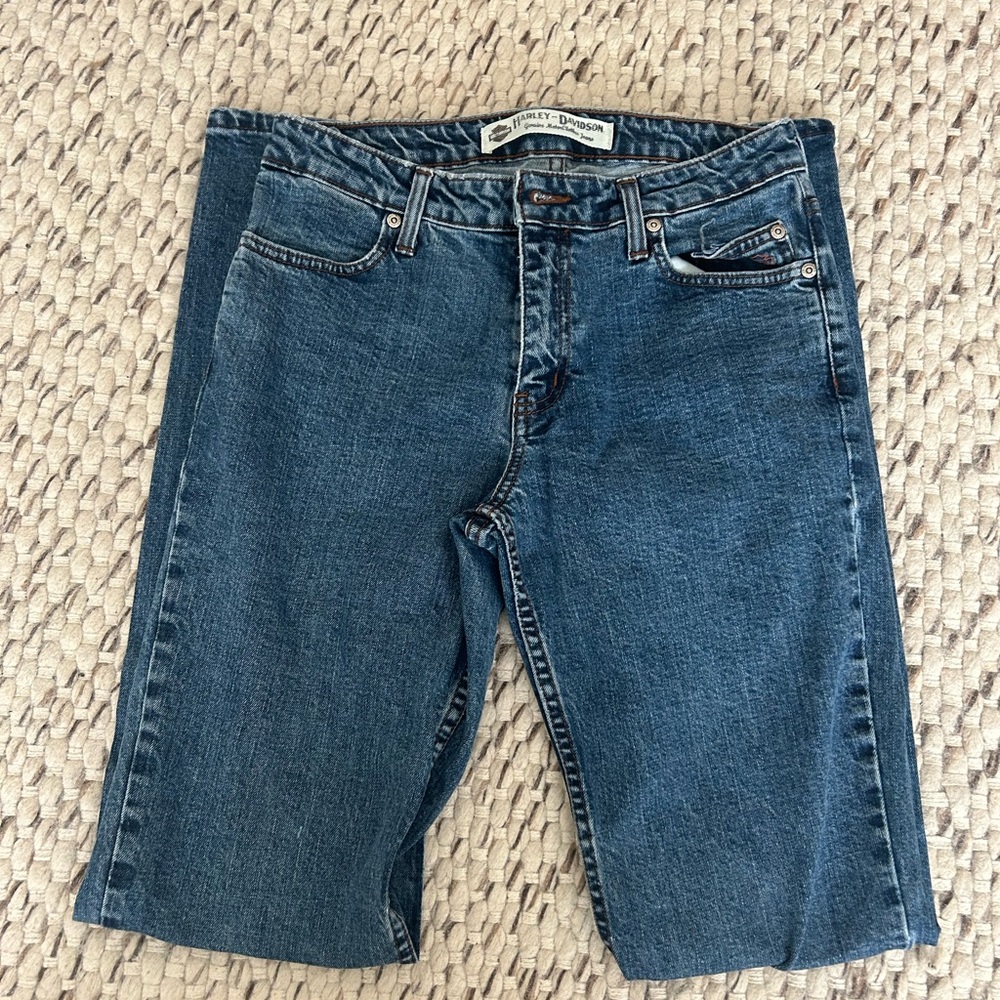 Harley-Davidson Blue Denim Jeans
